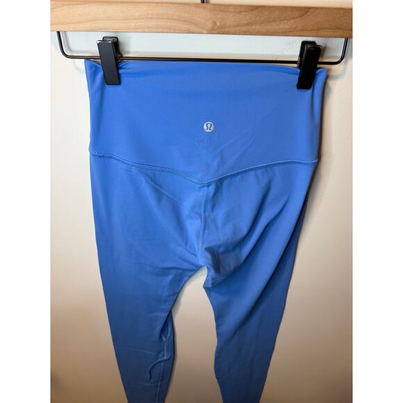 Lululemon Align High‑Rise Pant 28” Nulu Size 4 Blue Nile - Picture 6 of 8